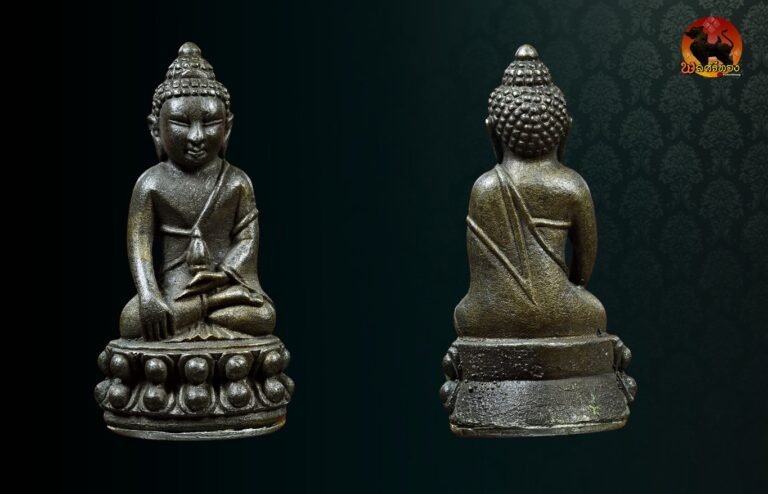 พระกริ่ง หลวงปู่ทิม วัดพระขาว รุ่น ขุมทรัพย์ เนื้อนวะก้นเงิน มีรอยจาร ปี2542 พระเครื่องแท้ ยอดนิยม