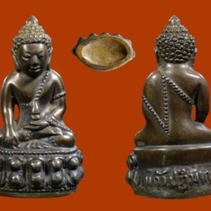 พระกริ่งแก้วปฏิมากร วัดเกาะวาลุการาม เนื้อนวะ ปี2514 