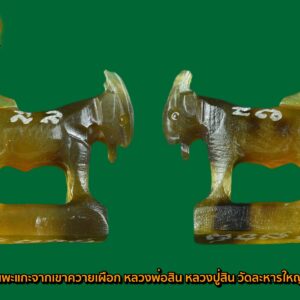 แพะ แกะจากเขาควายเผือก หลวงพ่อสิน หลวงปู่สิน วัดละหารใหญ่