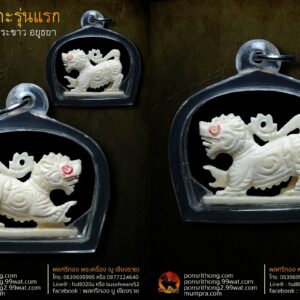 สิงห์งาแกะรุ่นแรก หลวงปู่ทิม วัดพระขาว อยุธยา พศ.2546