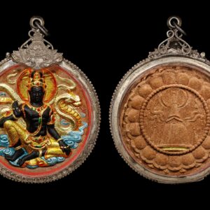 พระเทวราชโพธิสัตว์ จตุคามรามเทพ รุ่น โคตรเศรษฐี เนื้อมหาว่าน 108 มหามงคลฝั่งตะกรุดทองคำ