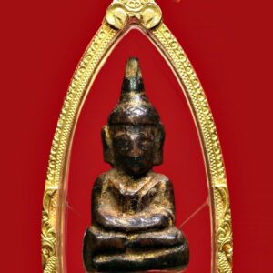 พระพุทธไม้โพธิ์แกะ หลวงปู่บุญ วัดกลางบางแก้ว จ.นครปฐม