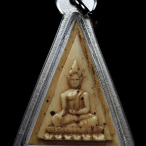 พระพุทธงาแกะ หลวงพ่อมุ่ย วัดดอนไร่ จ.สุพรรณบุรี