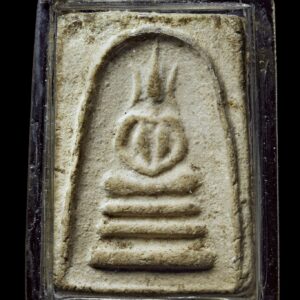 พระสมเด็จเผ่าฯ พิมพ์อกร่อง ปี 2495 วัดอินทรวิหาร (วัดอินทร์ฯ) เนื้อผง กรุงเทพฯ