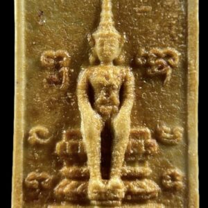 พระผงวิสุทธิเทพ หลวงพ่อฤๅษีลิงดำ วัดท่าซุง ปี 2530 พิมพ์หนาพิเศษ หายาก มวลสารเข้มขลัง