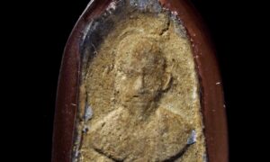 พระผง 5 รอบ หลวงพ่อเกษม เขมโก ปี 2515 (ทรงระฆัง) สุสานไตรลักษณ์