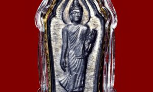 พระ 25พุทธศตวรรษ เนื้อชินตะกั๋ว พิมพ์นิยมมีเข็ม