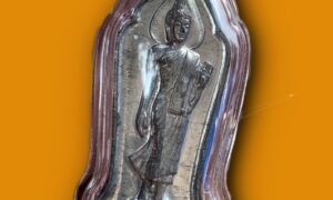 พระ 25 พุทธศตวรรษ เนื้อชินตะกั่ว พิมพ์พระศกจุด สภาพสวย