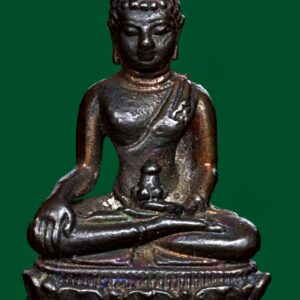 พระกริ่งนเรศวร (พระองค์ดำ) วัดดอนเจดีย์ ปี 2516 จ.สุพรรณบุรี เนื้อนวโลหะ |สภาพสวย