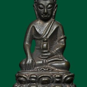 พระกริ่ง ๗ รอบ ญสส. พิมพ์นิยม เนื้อนวโลหะ (ชุดกรรมการ อุดผงนำฤกษ์) ปี พ.ศ. ๒๕๔๐ สมเด็จพระสังฆราชเจ้า กรมหลวงวชิรญาณสังวร (เจริญ สุวฑฺฒโน) วัดบวรนิเวศวิหาร