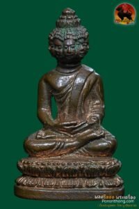 พระเศรษฐีนวโกฏิ เจ้าประคุณสมเด็จพระมหารัชมงคลมุนี (เจ้าคุณธงชัย) วัดไตรมิตรวิทยาราม เนื้อนวะโลห