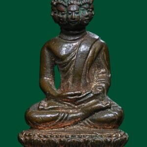 พระเศรษฐีนวโกฏิ เจ้าประคุณสมเด็จพระมหารัชมงคลมุนี (เจ้าคุณธงชัย) วัดไตรมิตรวิทยาราม เนื้อนวะโลห